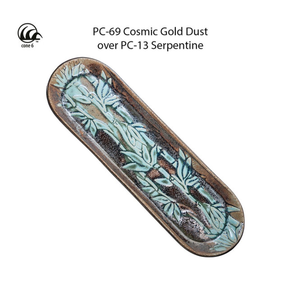 Cosmic Gold Dust - 16oz Potters Choice Cone 5 Glaze